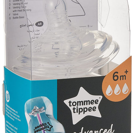 Tommee Tippee - Advanced Anticolic Fast Flow Teats - Pack of 2