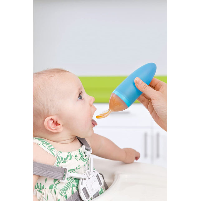 Squirt Silicone Baby Food Dispensing Spoon - Blue
