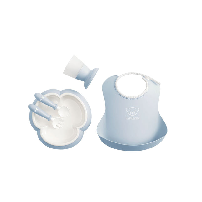 BabyBjörn - Baby Dinner Set - Powder Blue