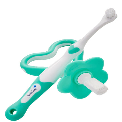 Brush Baby First Brush Teether Set - Teal