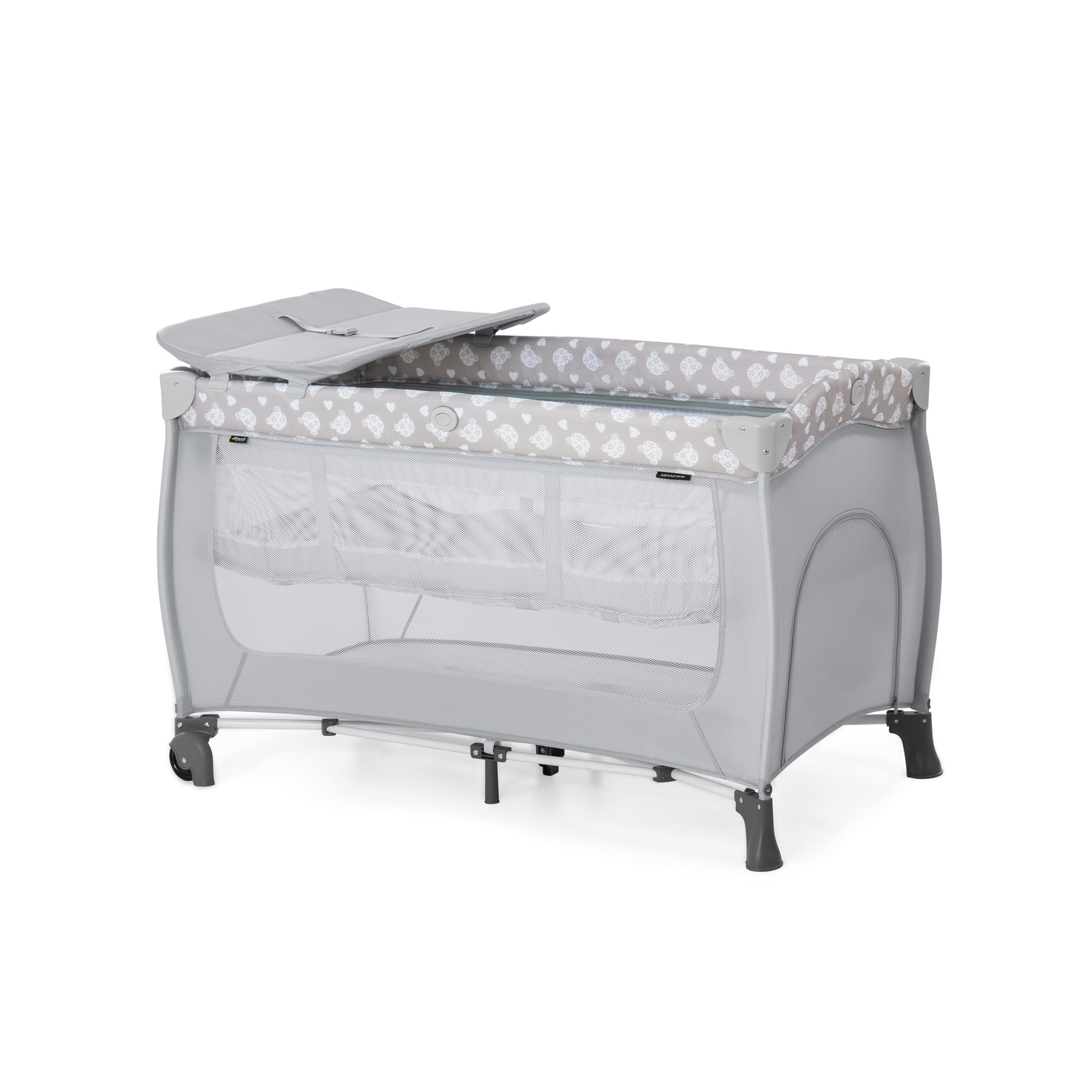 Hauck travel best sale cot size