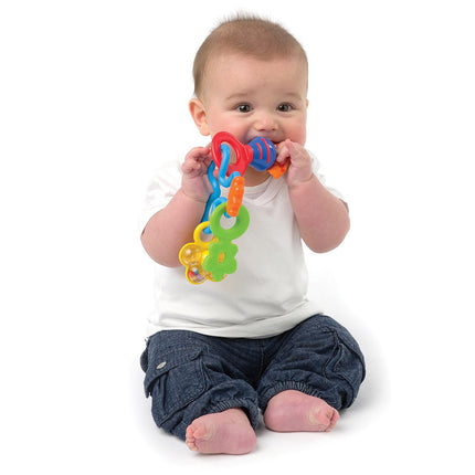 Playgro Twirly Whirly Rattle - a colorful sensory toy