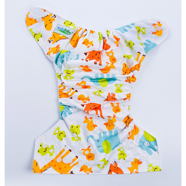 Tiny Bud - Washable Diaper - Girrafe