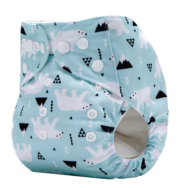 Tiny Bud - Washable Diaper - Polar Bear