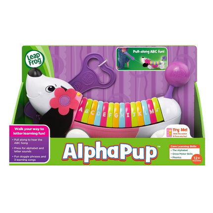 Educational Alphapup Dog Toy in Purple