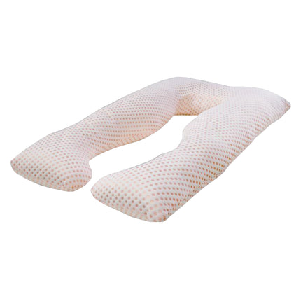 Moon - Full Body Pregnancy Pillow U-Shaped - Pink