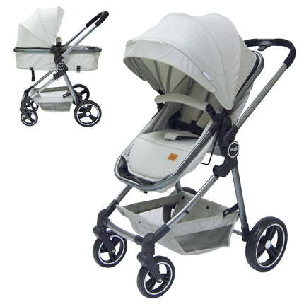 Moon - Pro - 2 In 1 Stroller - Grey