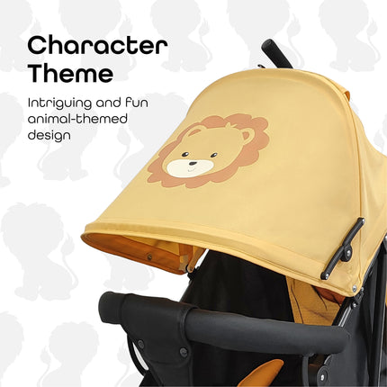 Safari Adventure Stroller with Lion