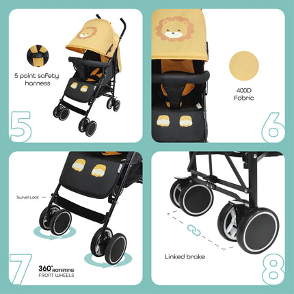 Moon Safari Lion Stroller Accessory