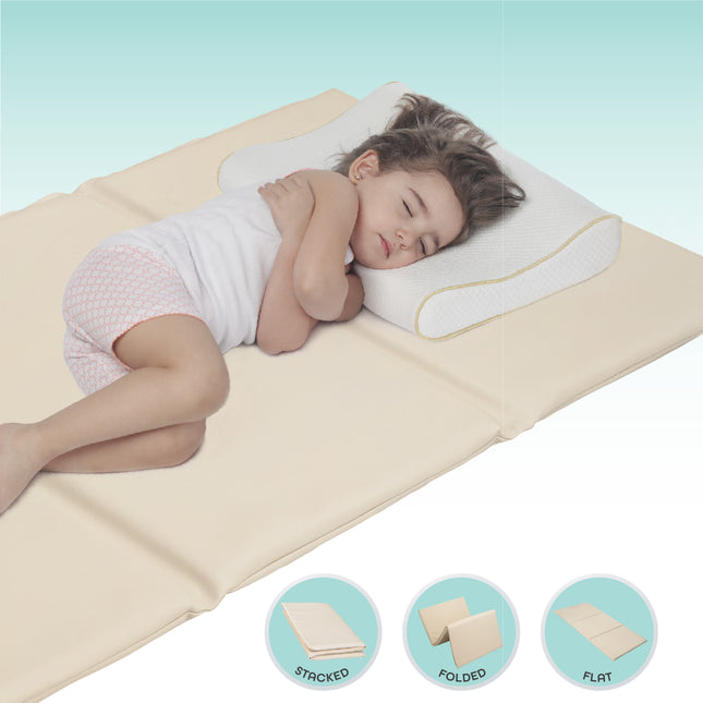 Folding mattress for daycare use