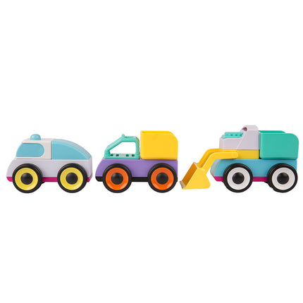 Playgro Fun and Learn Construction Vehicle Set