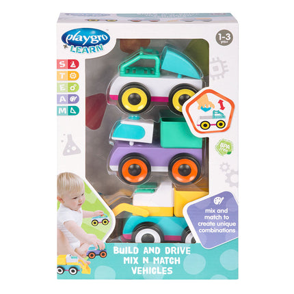 Playgro - Build and Drive Mix n Match Vehicles