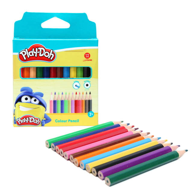 12 Colours Half-Size Colour Pencil