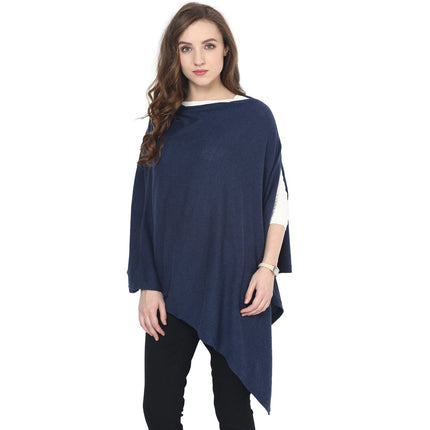 Pluchi - Knitted Nursing Poncho - Rose