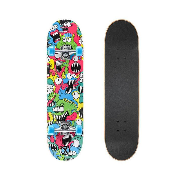 Xootz  - 31'' Double Kick Skateboard - Chompers