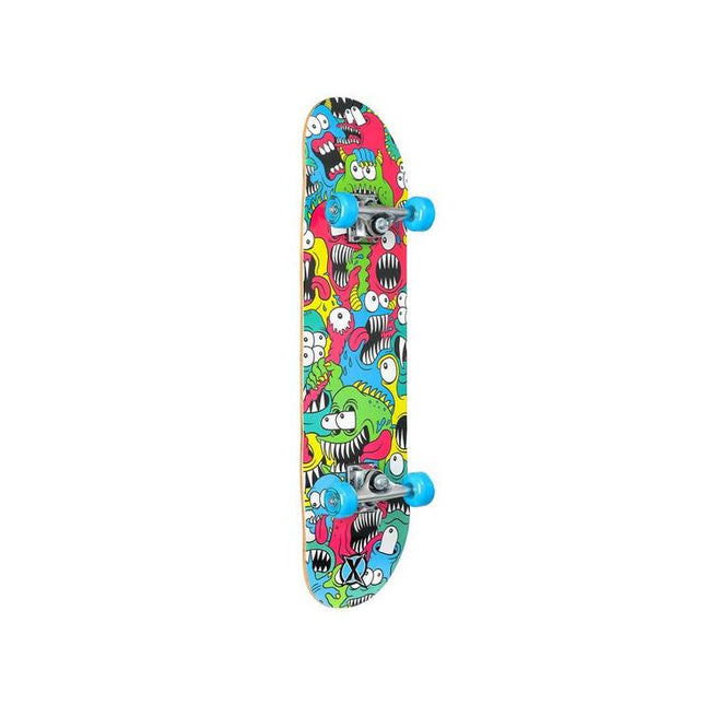 Xootz  - 31'' Double Kick Skateboard - Chompers
