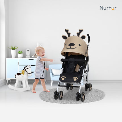 Nurtur Luca Lightweight Stroller - 0 - 36 M - Deer