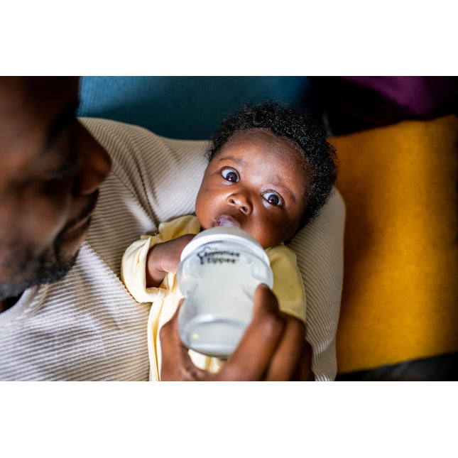 Tommee Tippee - Closer To Nature Feeding Bottle - 1 x 260ml  - Clear