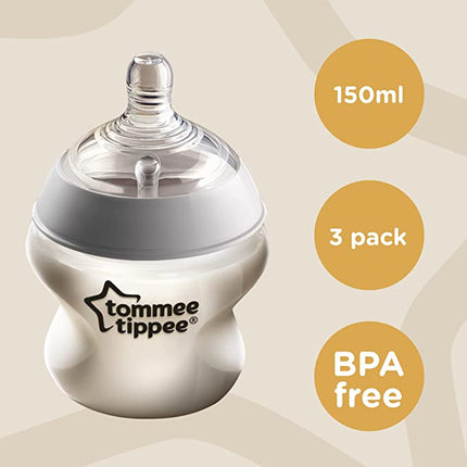 Slow Flow Baby Bottles by Tommee Tippee - 6-Pack, 260ml