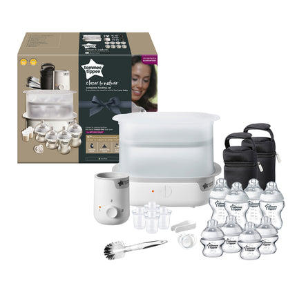 Tommee Tippee - Complete Feeding Set - White