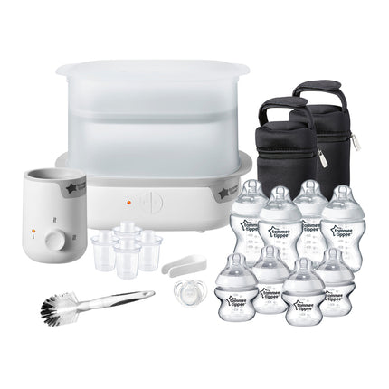 Complete Feeding Set by Tommee Tippee in White