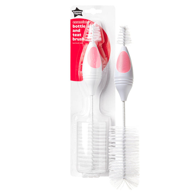 Tommee Tippee - Essentials Bottle & Teat Brush - Pink