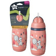 Superstar Insulated Straw Cup - 266ml - Pink