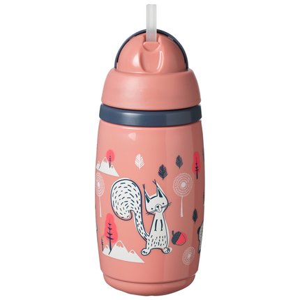 Tommee Tippee - Superstar Insulated Straw Cup - 266ml - Pink