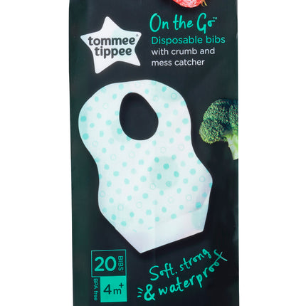 Convenient Disposable Bibs - Tommee Tippee