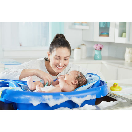 The First Years Baby Bath Tub in Soothing Blue