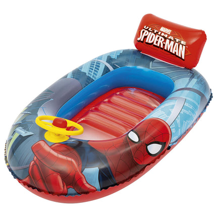 Durable and Colorful Spiderman Inflatable Boat by Marvel Comics