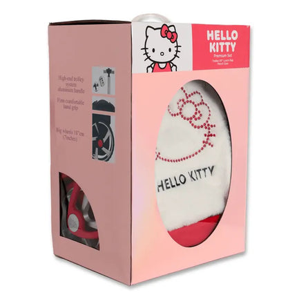 Sanrio Hello Kitty Jewel Premium Trolley Bag - 3 in 1 Set