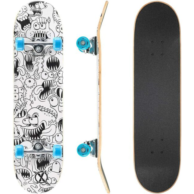 Xootz - 31" Double Kick Skateboard - Colour
