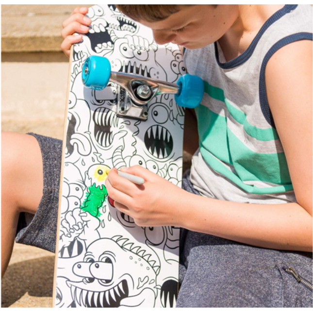 Xootz - 31" Double Kick Skateboard - Colour