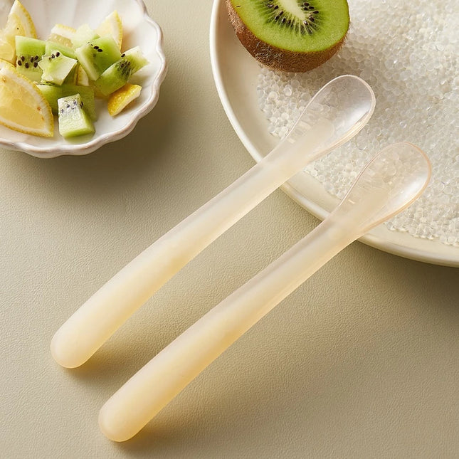 Tiny Bud - Silicone Baby Weaning Spoon