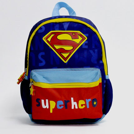 Warner Bro's - Superman - 12" Pre School Backpack