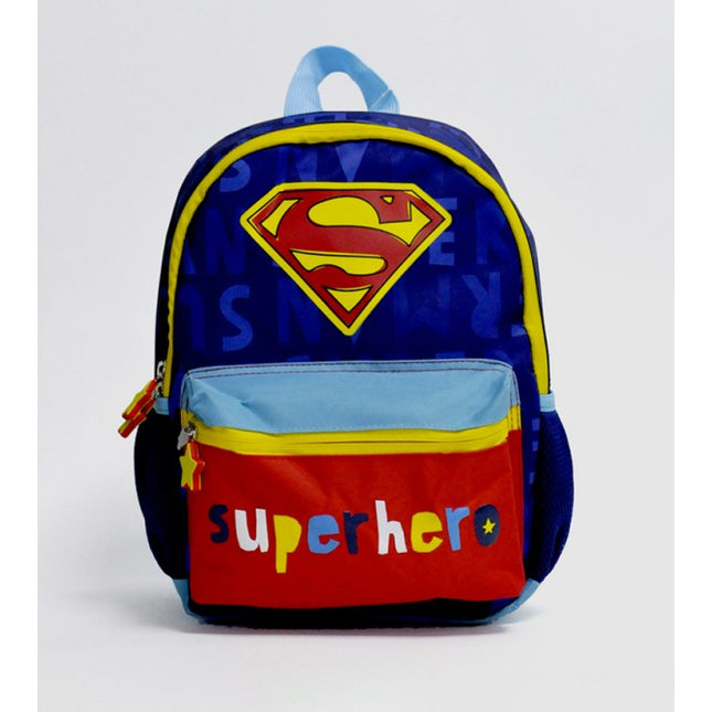 Warner Bro's - Superman - 12" Pre School Backpack
