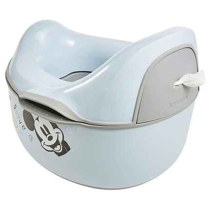 Keeper - 4 - in - 1 Potty - Potty, Toilet Training Seat With Wipe Dispenser & Step Stool in one Product - Mickey Mouse