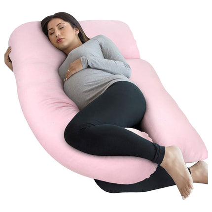 U-Shape Poly pillow - Light Pink