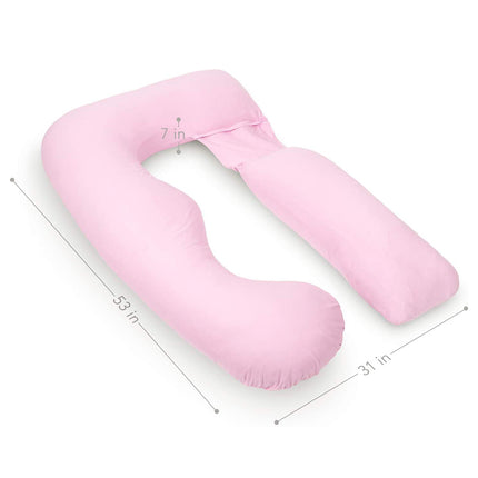 Pharmedoc - U-Shape Poly pillow - Light Pink