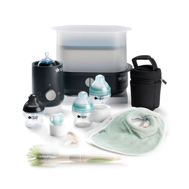 Tommee Tippee - Closer To Nature Complete Feeding Kit - Black