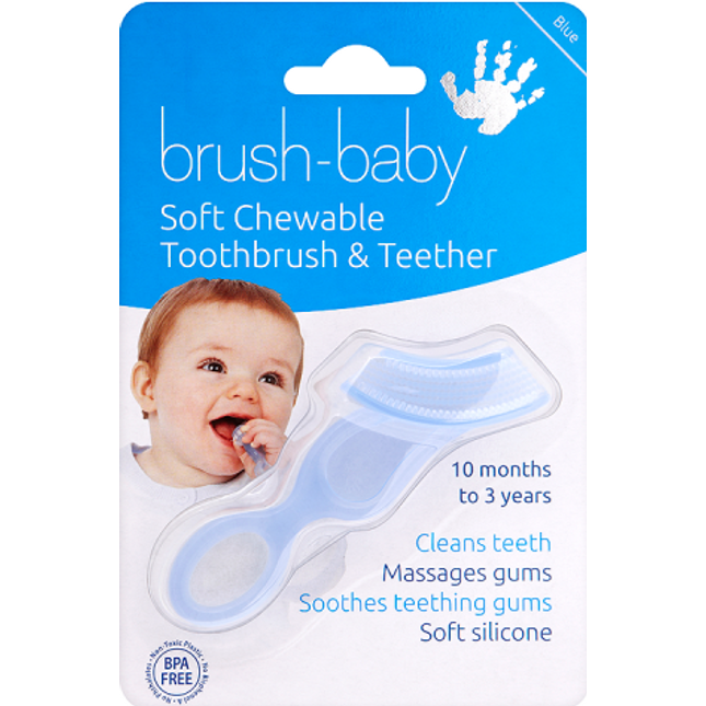 Brush Baby - Chewable Toothbrush and Teether