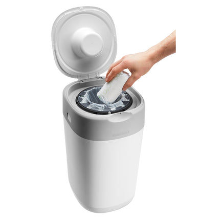 Tommee Tippee Twist and Click Bin - White